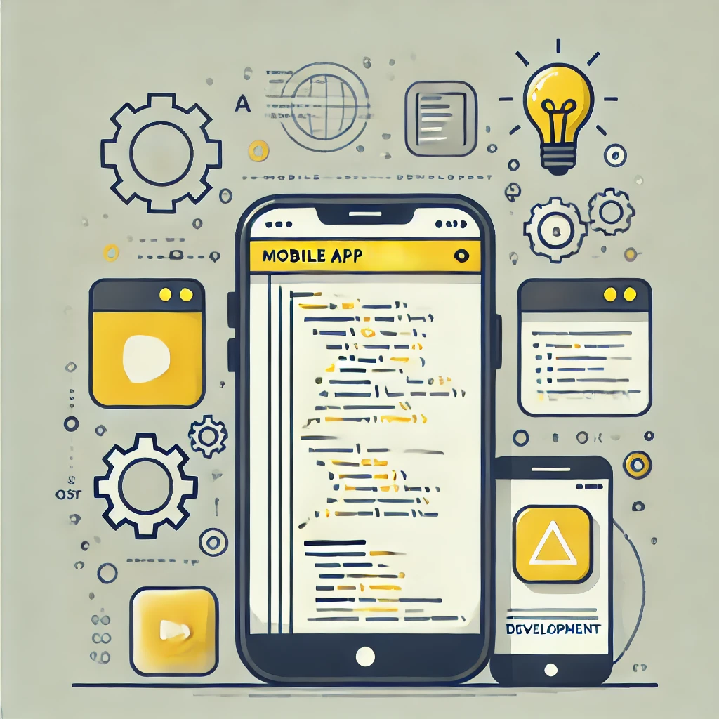 App Development Illustration